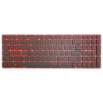 Teclado para Acer Nitro 5 AN515-41 Retroiluminado Rojo (Edición USA) - Imagen 2