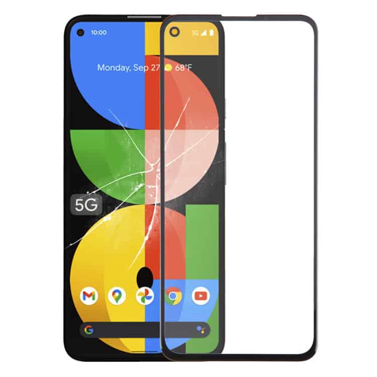 EDA005234506.jpg Pantalla Frontal Lente de Vidrio Exterior para Google Pixel 5A 5G con Adhesivo OCA - Imagen 1
