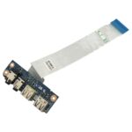 Placa de Conector de Audio para Lenovo Ideapad Y400 9523
