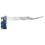 Placa de Conector de Audio para Lenovo Y500 Y510P