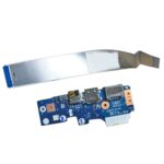 Placa de Conector de Audio para Lenovo Legion Y520-15Ikbn 80Wk