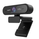 Cámara de Computadora Hxsj S6 HD 1080P Gran Angular 95 Grados con Micrófono (Negro)