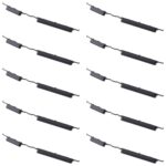 Botones de Encendido y Volumen para Samsung Galaxy A02 SM-A022 (10 Piezas) (Negro)