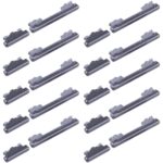 Botón Encendido y Volumen para Samsung Galaxy S21 FE 5G SM-G990 (10 Piezas) (Negro)