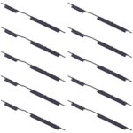 Botones de Encendido y Volumen para Samsung Galaxy A21s SM-A217 (10 Piezas) (Negro)