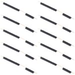 Botones de Encendido y Volumen para Samsung Galaxy A11 SM-A115 (10 Piezas) (Negro)