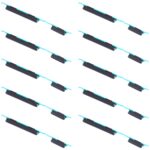 Botones de Encendido y Volumen para Samsung Galaxy M30s SM-M307 (10 Piezas) (Negro)
