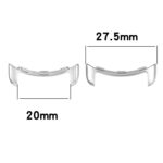 Conectores de Banda para Google Pixel Watch 2 Par de Metal de Acero Inoxidable - Imagen 3