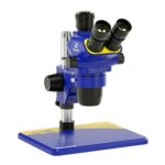 Microscopio Estéreo TrinOcular de Vídeo HD Super X 360 Rotación Mecánico