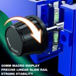 Microscopio Estéreo TrinOcular de Vídeo HD Super X 360 Rotación Mecánico - Imagen 4
