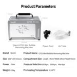 Máquina Eliminación Burbujas Pantalla LCD Mini Qianli CP21 Enchufe UE - Imagen 4