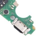 Tarjeta madre para móvil con puerto HDMI y componentes electrónicos.