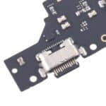 Conector de carga para móvil en placa de circuito, reparación de smartphones.