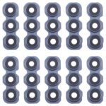 Cubierta de Lente Cámara Trasera para Samsung Galaxy A35 SM-A356B (10 Piezas) (Azul)