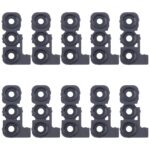 Cubierta de Lente Cámara Trasera para Samsung Galaxy A24 4G SM-A245F (10 Piezas) (Negro)