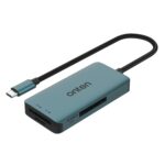 Lector de Tarjetas Onten C13 3 en 1 USB-C / Type-C a XQD, SD y TF (Verde Pino)