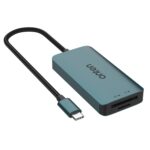 Lector de Tarjetas Onten C13 3 en 1 USB-C / Type-C a XQD, SD y TF (Verde Pino) - Imagen 4
