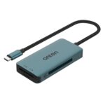 Lector de Tarjetas 3 en 1 Onten C15 USB-C/Tipo-C a Cfast 2.0, SD y TF (Verde Pino)