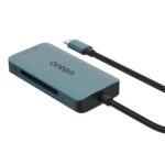 Lector de Tarjetas 3 en 1 Onten C15 USB-C/Tipo-C a Cfast 2.0, SD y TF (Verde Pino) - Imagen 3