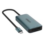 Lector de Tarjetas 3 en 1 Onten C15 USB-C/Tipo-C a Cfast 2.0, SD y TF (Verde Pino) - Imagen 4