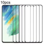 Lente de Vidrio Pantalla Frontal para Samsung Galaxy S21 FE SM-G990B con Adhesivo OCA (10 Piezas)