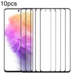 Lente de Cristal Pantalla para Samsung Galaxy A73 SM-A736B con Adhesivo OCA (10 Piezas)