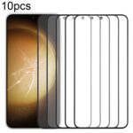 Lente de Vidrio Exterior Pantalla Frontal para Samsung Galaxy S23 SM-S916B con Adhesivo OCA (10 Piezas)