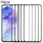 Lente de Cristal Exterior de Pantalla para Samsung Galaxy A55 SM-A556B con Adhesivo OCA (10 Piezas)
