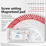 Almohadilla Magnética Suave y Flex Doble Cara con Posicionamiento de Tornillo Apple iPhone 15 Plus - Imagen 3