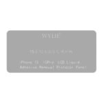 Placa de Protección Quitar Pegamento de Pantalla LCD Apple iPhone 15 / 15 Pro