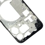 Marco Central para Apple iPhone 15 Pro Max Placa de Bisel con Teclas Laterales y Bandeja Tarjetas Versión China (Negro) - Imagen 4