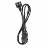 Cable de Extensión 2 Pines para Ordenador con Enchufe Estadounidense 1,5 m (Negro) - Imagen 2