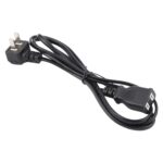 Cable de Extensión 2 Pines para Ordenador con Enchufe Estadounidense 1,5 m (Negro) - Imagen 4