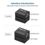 Extensor de Cable de Red HDTV a RJ45 de 30 Metros - Imagen 2