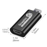 Convertidor USB 3.0 a HDTV Adaptador de Video para Conexión de Dispositivos - Imagen 2