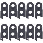 Cubierta de Lente de Cámara Trasera para Samsung Galaxy Z Flip3 5G (SM-F711BF) (10 Piezas) (Negro)