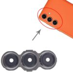 Cubierta de Lente de Cámara Trasera para Samsung Galaxy C55 SM-C556B (10 Piezas) (Negro) - Imagen 4