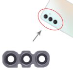 Cubierta de Lente Cámara Trasera para Samsung Galaxy A34 SM-A346B (10 Piezas) (Negra) - Imagen 4