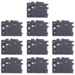 Cubierta de Lente de Cámara para Samsung Galaxy A14 5G SM-A146B (Negro) - Paquete de (10 Piezas)