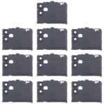 Cubierta de Lente de Cámara Trasera para Samsung Galaxy A04e SM-A042F (10 Piezas) (Negra)