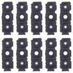 Cubierta de Lente de Cámara Trasera para Samsung Galaxy A04s SM-A047F (10 Piezas) (Negra)