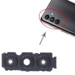 Cubierta de Lente de Cámara Trasera para Samsung Galaxy A04s SM-A047F (10 Piezas) (Negra) - Imagen 4