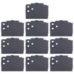 Cubierta de Lente de Cámara Trasera para Samsung Galaxy A04 SM-A045F (Negro) - (10 Piezas)