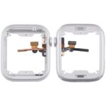 Marco Medio para Apple Watch Series 8 / 9 45mm GPS (Plata) Bisel con Corona y Eje Giratorio
