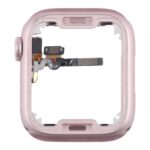 Marco Medio Aleación de Aluminio Bisel con Corona Eje Giratorio para Apple Watch Series 9 45mm (GPS) (Rosa) - Imagen 3