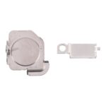 Linternas y Micrófonos con Cubierta de Lámina de Hierro para Apple iPhone 15 Pro en Cubierta Posterior