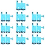 Adhesivo Negro Disipador de Calor Cubierta Trasera con Almohadillas de Esponja Cámara Trasera para Apple iPhone 16 Pro Max (10 Piezas)