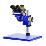 Microscopio Estéreo TrinOcular Mechanic Mic3 7X-50X Ctv 0,45X con Cámara 4K Pro