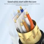 Cable Ethernet RJ45 a USB-C Tipo-C de 2 M para Tarjeta de Red de Alta Velocidad - Imagen 4