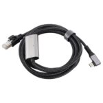 Cable Ethernet 2 en 1 RJ45 a USB Tipo C de 2 M para Tarjeta de Red de Alta Velocidad - Imagen 2